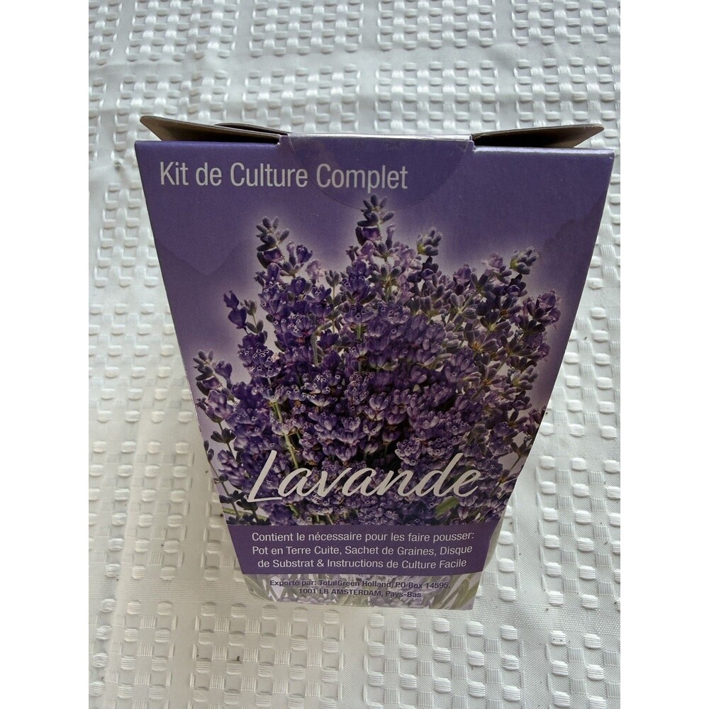 TotalGreen Holland Lavender Complete Grow Kit - New